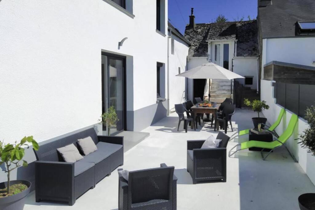 Maison De 2 A 8 Personnes 5 Chambres Portbail Exterior foto